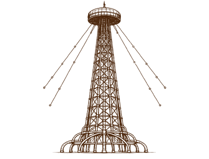 Scientific impact tower diagram